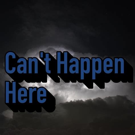 Tim Meredith – Can't Happen Here Lyrics | Genius Lyrics