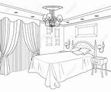 Bedrooms Coloring Pages  Home sketch template