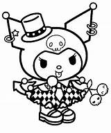 Printable Cute Kuromi coloring page  Download Print Or Color Online sketch template