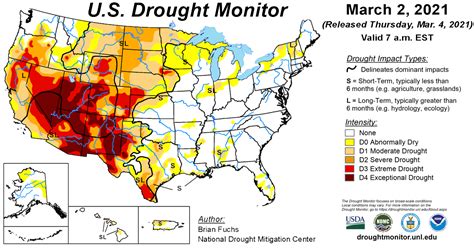 World Drought Monitor Map