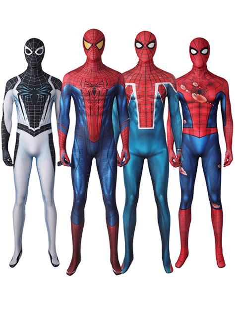 Spider Man PS5 Costume Amazing Spider Man Negative Spider-UK Damaged ...