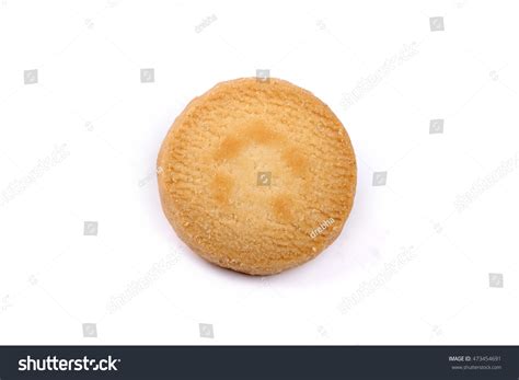 Plain Cookies On White Stock Photo 473454691 - Shutterstock