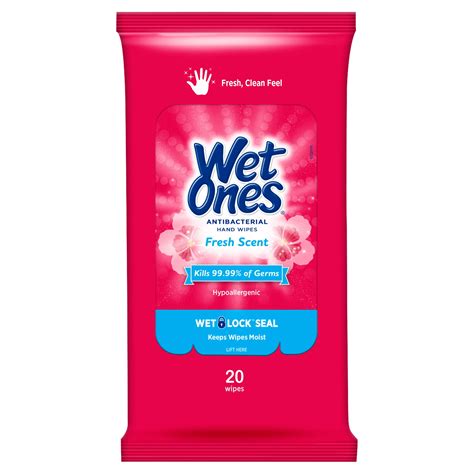 Wet Ones Fresh Scent Antibacterial Hand Wipes, 20 count – Walmart Inventory Checker – BrickSeek