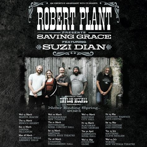 Robert Plant’s Saving Grace that includes Suzi Dian announce UK tour ...