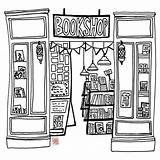 Bookstore Colouring Pages Sketch Coloring Page sketch template