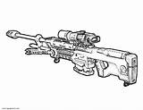 Army Guns Coloring Pages Printable sketch template
