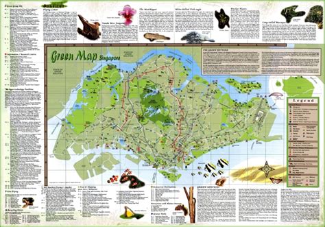 Large detailed travel map of Singapore - Ontheworldmap.com