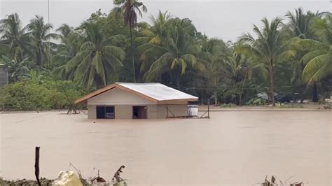 Tropical storm slams into Philippines, killing dozens