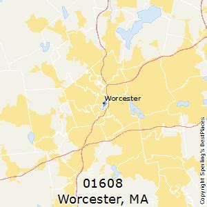 Worcester (zip 01608), MA