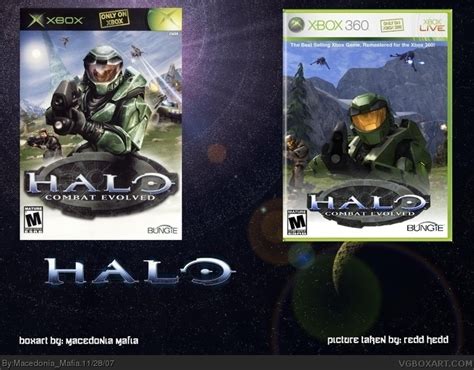 Halo: Combat Evolved Remastered Xbox 360 Box Art Cover by Macedonia Mafia