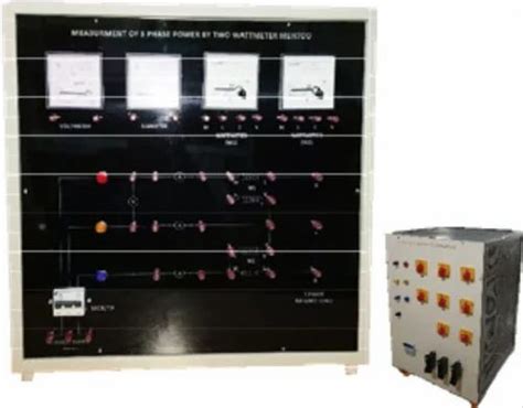 Measurement of Power & Power Factor in Single Phase Circuit, For Electrical Lab Experiments at ...