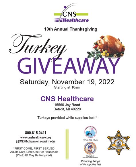 Free Turkey Giveaway Near Me 2024 Today - Gerry Juditha