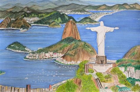 Christ The Redeemer | Christ the redeemer, Painting, Large art