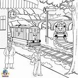 Free Printable Railway Pictures Thomas Scenery Drawing For Coloring  sketch template
