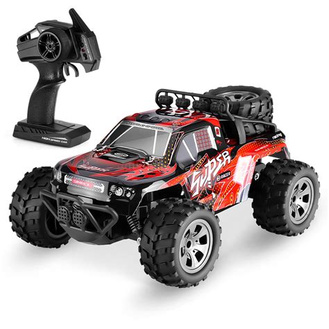 1:18 Alloy High Speed RC Car 2.4G Radio Remote Control Rock Crawler Climbing Monster Truck Off ...