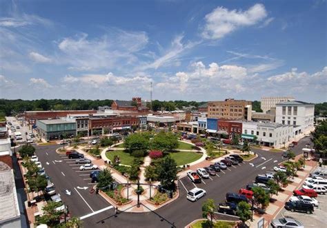 The Square in downtown Gainesville, GA. #Georgiaeats http://www ...