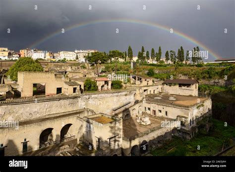 Ercolano excavation hi-res stock photography and images - Alamy