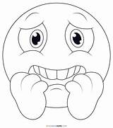 Scared Face Coloring Page Divyajanani Org  Vrogueco sketch template