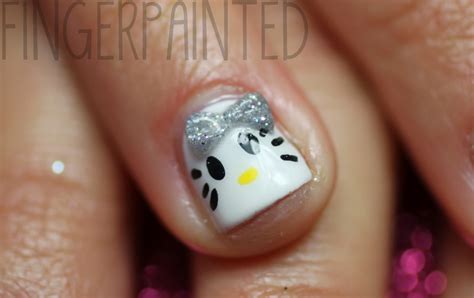 Fashionable Nail Art Ideas: Fabulous Hello Kitty 3d Nail Art