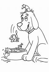 Clifford The Big Red Dog Coloring Pages sketch template