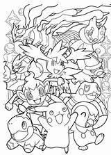 Pokemon For Children  Coloring Pages Kids sketch template