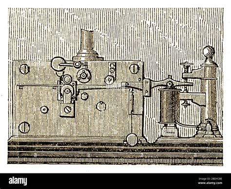 Telegraph machine hi-res stock photography and images - Alamy