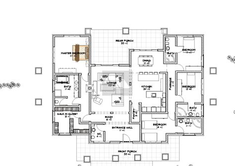 Plans de bungalow, Plans de maison bungalow, Plans d'étage cottage