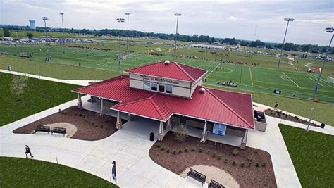 Voice of America park: Field house at athletic fields has grand opening