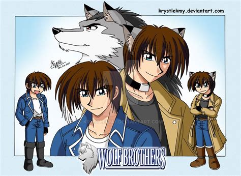 Wolf Brothers by krystlekmy on DeviantArt