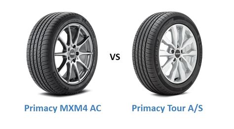 Michelin Primacy MXM4 AC vs Michelin Primacy Tour A/S - Top Tire Review