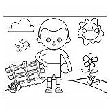 People And Places Coloring Pages sketch template