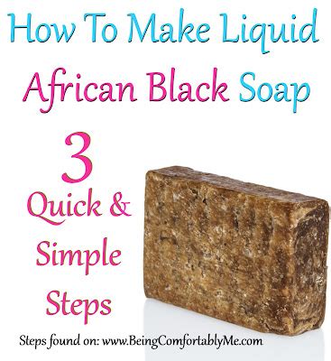 Being Comfortably Me: Benefits Of African Black Soap