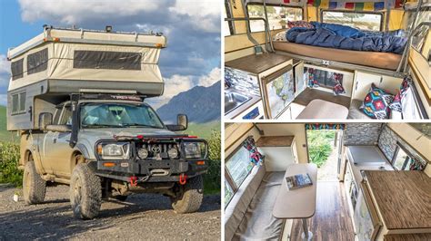 Living In A Toyota Tacoma Truck Camper - Full-Time Digital Nomad - Slide In Pop Up Truck Camper ...