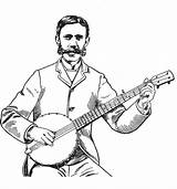 Desenhos De Banjo para Colorir Imprimir E Pintar  Coloringlib sketch template