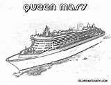 Cruise Ship Coloring Pages Titanic Disney Drawing Kids Printable  sketch template