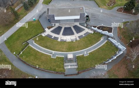 Nov 12 2022, Sudbury Ontario Canada. Grace Hartman Amphitheatre Aerial ...