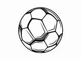 Exciting Soccer Ball Coloring Page  sketch template