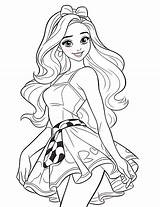 Free Printable Barbie Princess Coloring Pages  Printable Templates sketch template