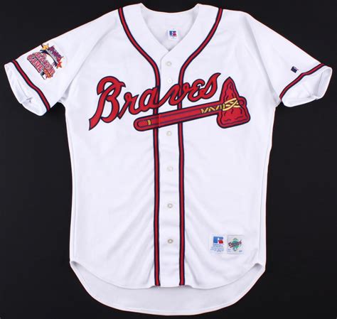 Hank Aaron Signed Braves Jersey (JSA COA) | Pristine Auction