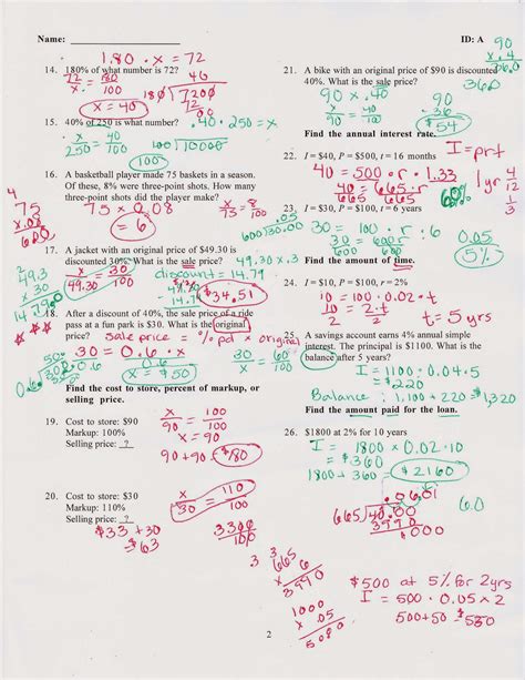 Ms. Jean's Classroom Blog: Math 7 Chapter 6 Practice Test Answers