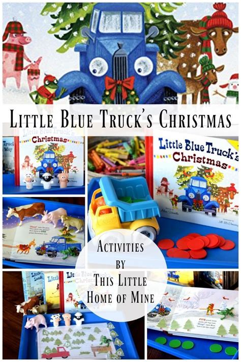 Little Blue Truck's Christmas Activities | Little blue trucks, Preschool christmas activities ...