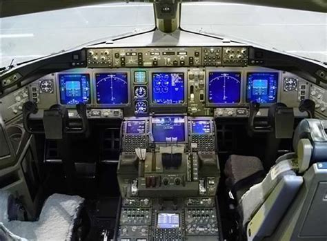 Cool Jet Airlines: Boeing 787 cockpit