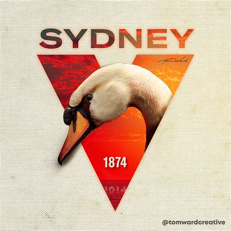 Realistic version of the new Sydney Swans logo: AFL HD phone wallpaper ...