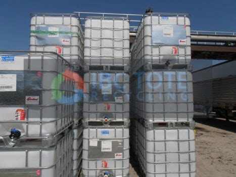 IBC Tote Recycling - Intermediate Bulk Container Services