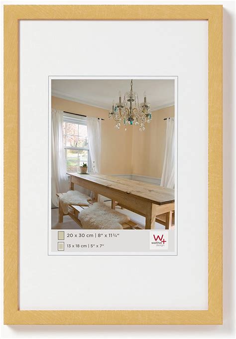 Amazon.com - Walther Peppers BP030G 8 x 11.75 Inch (20 x 30 cm) Picture Frame Wooden, Gold