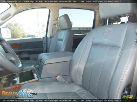 Medium Slate Gray Interior - 2007 Dodge Ram 1500 Laramie Mega Cab 4x4 Photo #14 | DealerRevs.com