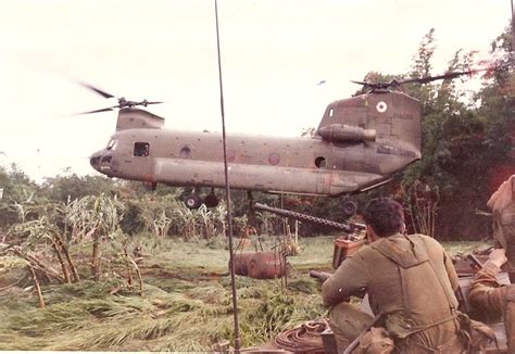 Chinook helicopter, Operation Hermit Park, 1971 | VietnamWar.govt.nz ...