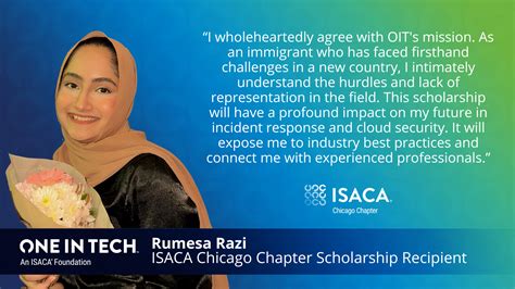 ISACA Chicago Chapter Scholarship: 2024-2025 - Chicago Chapter