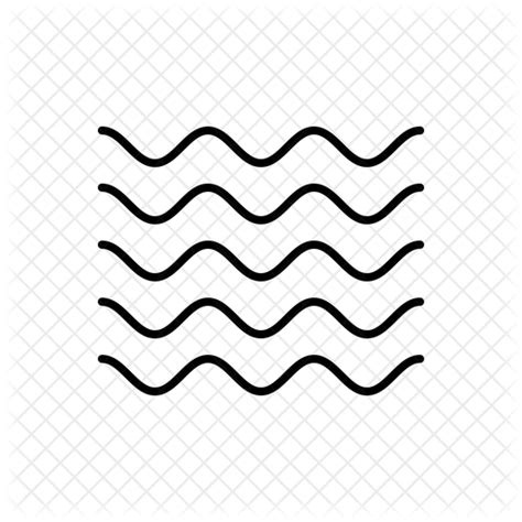 Wave Drawing, Waves Icon, Png Aesthetic, Waves Line, No Photoshop, Line Icon, Line Patterns ...