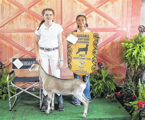 Dairy goat show winners announced - Record Herald